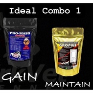 Combo Set Pro Mass Advance and Gro Plus Evolution Multivitamins