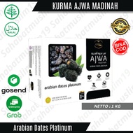  Kurma Ajwa Madinah Terbaik Kurma Basah Lembut Segar Original 1 KG