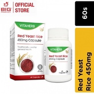 Vitaherb Red Yeast Rice 450mg 60s