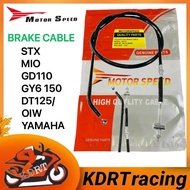 Brake Cable Motor Speed For motorcycle STX GY6 150 GD 110 DT125/OIW YAMAHA MIO