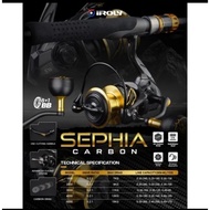 Reel Iroly Sephia Carbon 1000-6000 -Salt Water