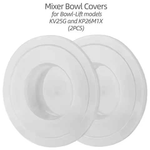 2Pack Mixers Bowl Covers for KitchenAid KSM75 KSM95 KSM150PS KSM152PS KSM155GB KT2651X Bowl Fermenta
