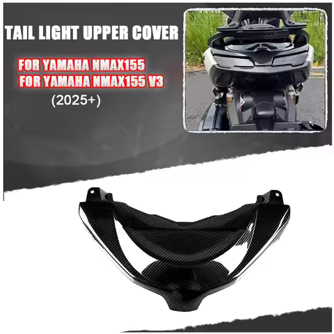 For Yamaha Nmax V3/V3 Turbo Nmax N-max155 2025 Motorcycle Rear Tail Light Cover Brake Light Upper Co