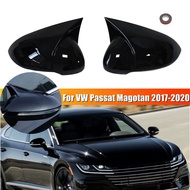 For Volkswagen VW Passat B8 2017-2019 Car Sticker Rearview Side Mirror Cover Wing Cap Exterior Door 