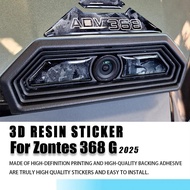 3D Epoxy Sticker Motorcycle Front Protection For Zontes 368 G 2025 Accessories 368g adv