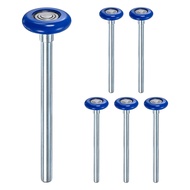 6Pcs Nylon Garage Door Rollers 1.8in/46mm Quiet Garage Door Wheels High Load 6200zz 8 Balls Sealed B