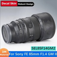 Customized Sticker For Sony FE 85mm F1.4 GM II Decal Skin Camera Lens Vinyl Wrap Film Protector Coat