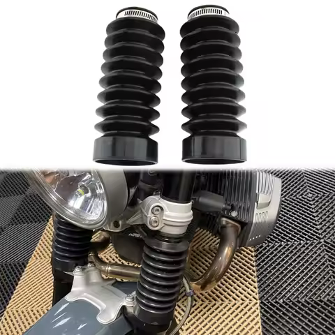 2PCS Motorcycle Front Fork Gaiters Boots For R Nine T Scrambler T Pure 2017-2023 T Urban G/S 2018-20