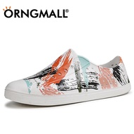 ORNGMALL Men and Women Shoes รองเท้า EVA เยาวชนรองเท้ากันลื่นระบายอากาศผู้ชายและผู้หญิงรองเท้ากลางแจ