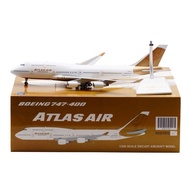 Jcwings 1/200 Alloy Airplane Model Atlas Airlines Boeing B747-400 N263SG