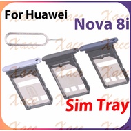 For Huawei Nova 8i SIM Card Tray Slot Holder Phone Replacement Installation