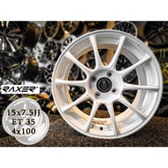 RAXER RP10X 15X7 ET35 4X100 PW