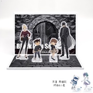 Detective Conan Theatrical Version Table Stand Card Set/Black Iron Fish Shadow Haibara Ai Absinthe W