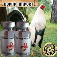 Obat Doping Ayam Aduan Taji Pisau - SCORPION XT | Doping Ayam Aduan