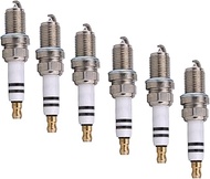 Spark Plug for Audi S4 A6 2.8L A5 3.2L Quattro S6 A8 A7 R8 Q5, 6 Pcs Iridium Spark Plug 06E905611 02