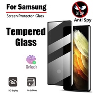 Anti-Spy Tempered Glass Screen Protector for Samsung Galaxy S23 S22 S20 S21 FE 5G S10e S10 Note 10 L