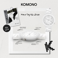 Komono Mono Tag - All White | Watches
