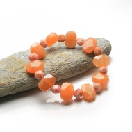 012629七輪調和手串/金太陽薔薇輝/天然/手鏈/水晶/能量石/原生態