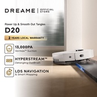 Dreame D20 Robot Vacuum | 13,000Pa Vormax Suction, 285min Runtime, Smart Navigation, 2-in-1 Mop & Va