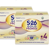 Susu S-26 Gold Promise(1.8kg X 2)Susu Formula Susu Tepung Susu Budak Susu Untuk Umur 3 Tahun Dan Kea