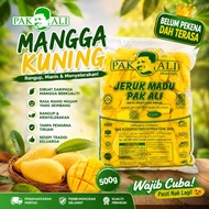 PAK ALI Yellow Mango Jeruk 500g Original | Jeruk Madu Mangga Asli Tanpa Kulit Penang | Manis Masam R