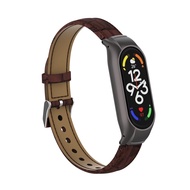 SinHGeY Dây Đeo Bằng Da Cho Xiaomi Mi Band 7 / Mi Band 6 / Mi Band 5 / Mi Band 4/Mi Smart Band 6 / M