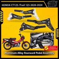 Applicable to Honda CT125 modified aluminum alloy V2 rear seat footrest CT125 second generation rear