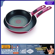 [sg stock] T-fal Tefal Excite ProGlide Nonstick Thermo-Spot Heat Indicator Dishwasher Oven Safe 8&amp;10.5" Fry Pan Cookware