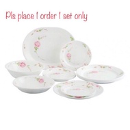 CORELLE Country Rose 16pc Dinnerware Set