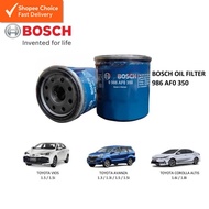 Bosch Oil Filter 0986AF0350 for Toyota Vios, Altis, Wish – Genuine Toyota Engine Oil Filter 🛠️🚗