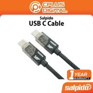 Salpido USB C Cable Type C USB A 100W 3 in 1 2.4A