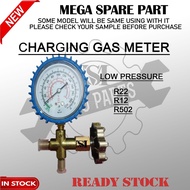REFRIGERATER CHARGING GAS METER R22,R12,R505