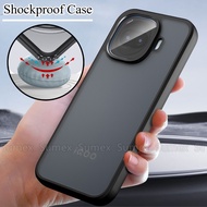 Shockproof Frosted Matte Phone Case For iQOO15R iQOO 15R 15 5G Good Quality HD Clear Transparent Cas