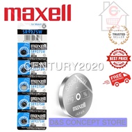 MAXELL SR927SW Silver Oxide Battery 395 Batteries 5pcs per card