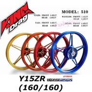 King Drag KINGDRAG Forged SPORTRIM Sport Rim Cutting FG510 Y15ZR Y15 EXCITER150 Orange Blue Red