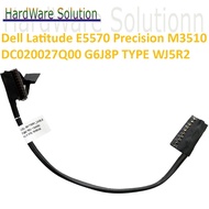 Dell Latitude E5570 Precision M3510 3510 ADM80 DC020027Q00 G6J8P 0G6J8P TYPE WJ5R2 Battery Cable