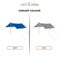 [COD] Flysheet 3x4 dhaulagiri camping outdoor - Flysheet 3x4 dhaulagiri tenda bivak survival include