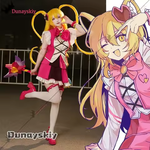 Anime Limbus Company Don Quixote Queen of Hatred Cosplay Costume Pink jiakei Dresses Girl Uniforms H