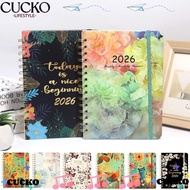 CUCKO 2026 Planner, A5 Weekly and Monthly Calendar 2026, Jan.2026 - Dec.2026 Monthly Tabs Agenda Coi
