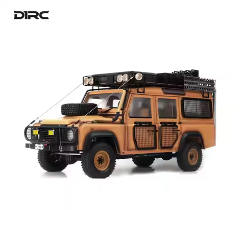 RC 1/10 Climbing Car D1RC D110 1/10 RC 4WD Off-road Simulation Remote Control Climbing Car Metal Fra