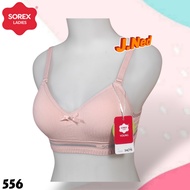 J556 (1 - 3 Pcs) Sorex Bra Teen Wire Free Cup A Small Size 32 - 36 Three Hooks