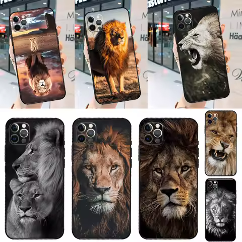 King Lion Roaring For Honor Magic 7 5 6 8 Pro Case For Honor 200 400 70 90 Lite X8c X8b X9a X9b X9c 