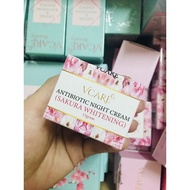 ANTIBIOTIC NIGHT CREAM 15gram & WHITENING NIGHT CREAM 15gram VCARE