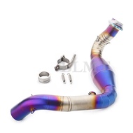 For BMW G310 G310R Motorcycle Exhaust Slip on Motorcross Front Pipe Stainless Steel Exhaust Full Sy