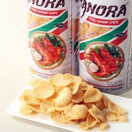 MANORA Fried Chips [ Fried Crab Chips & Fried Shrimp Chips ]