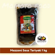 MAZZONI Saus Blackpepper Barbeque Lada Hitam BBQ 1 kg Saos Bakar