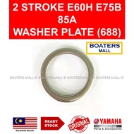 YAMAHA OUTBOARD 90201-20M21 WASHER, PLATE (688) 2 STROKE E60H E75B 85A - BOATERS MALL