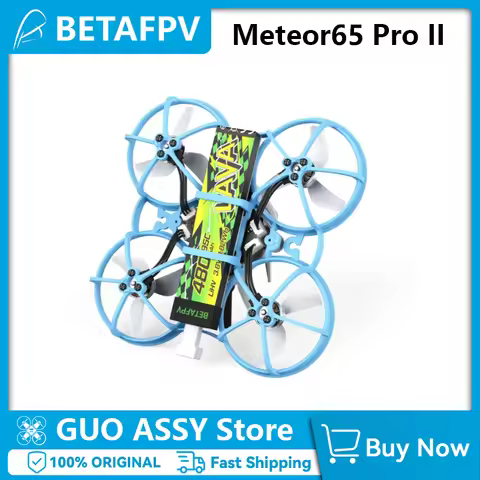 BETAFPV NEW Meteor65 Pro II Brushless Whoop Quadcopter Matrix 1S 5IN1 II Flight Controller For LAVA 