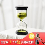 Hourglass Timer Children's Shock-resistant 1/5/10/30/60 Minutes Half One Hour Time Gift Glitter Bott