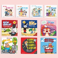 Full 10 cuốn Ehon Kỹ năng sống - Âm thanh - Nhận biết - Ngôn ngữ